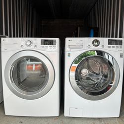 LG washer and dryer set for sale with 2 months warranty, delivery available Price 650 