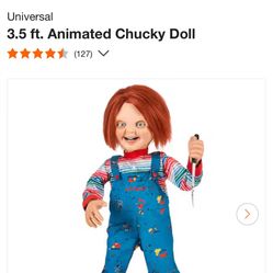 Halloween Chucky Doll Animatronic  