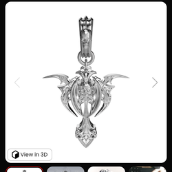 Tribal cross pendant