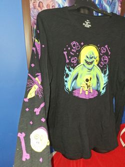 Disney Nightmare Before Christmas Long Sleeve Shirt