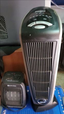 2 small heaters