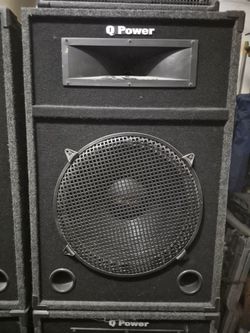 Q Power Speakers
