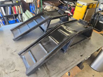 Sears Heavy-Duty Steel Car Ramps – Excellent Condition