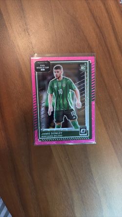 Jamie donkey did panini donruss soccer pink /99