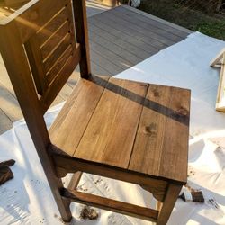 Custom - Dark Walnut Bar Stools