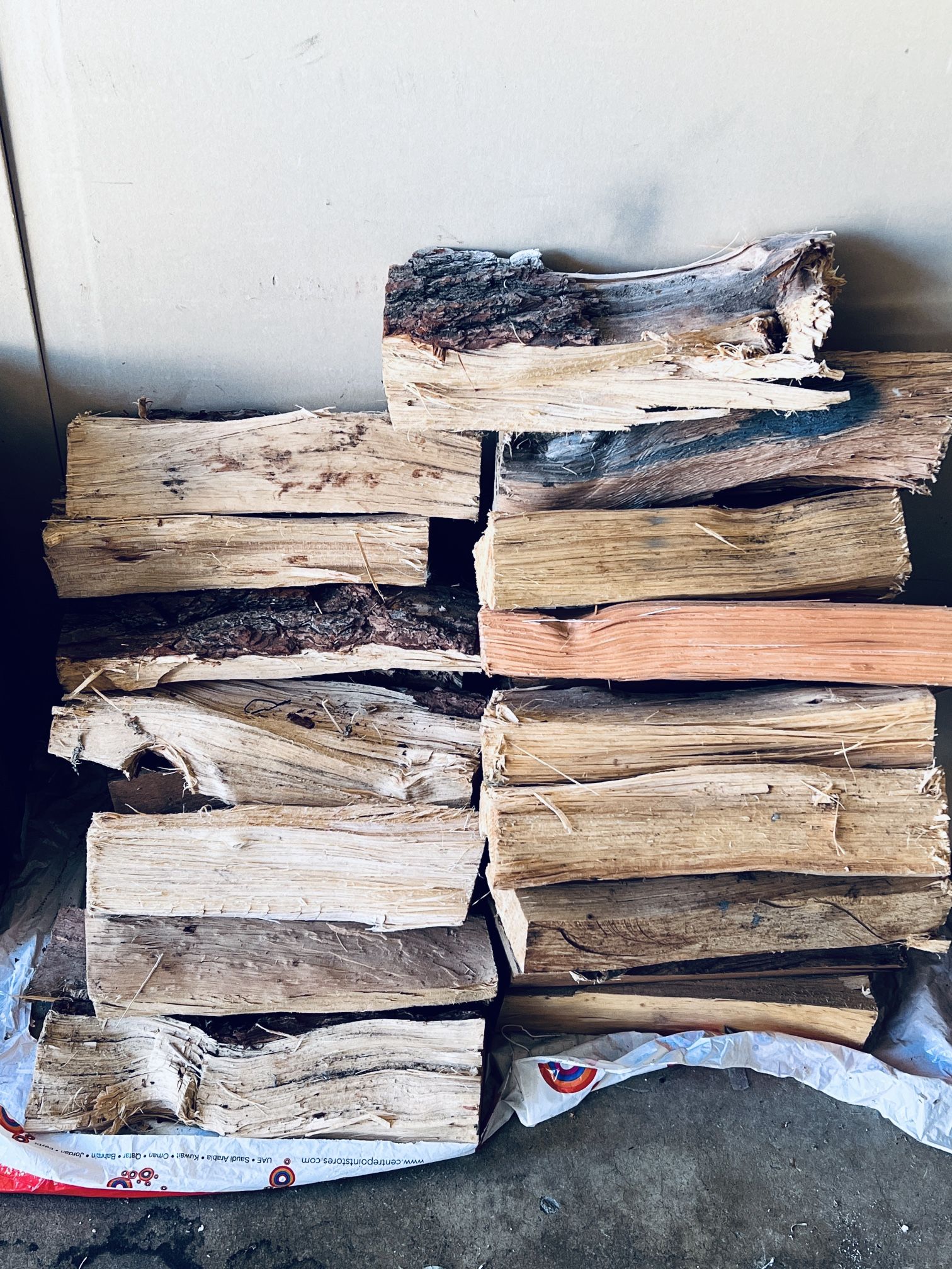 Hardwood For Fireplace.