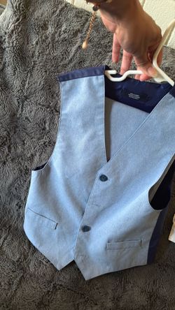 Blue suit