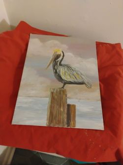 Hand painted by Mary