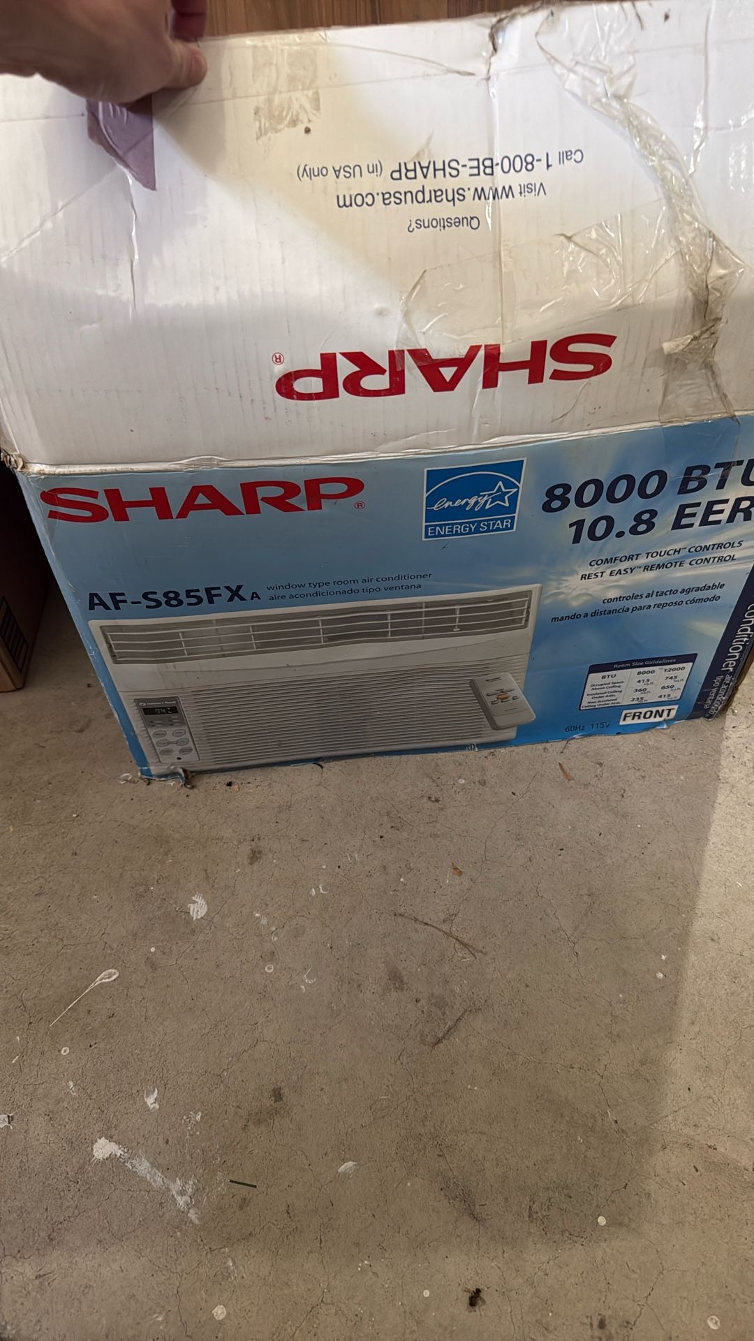 Sharp AF-S85FX Window Air Conditioner