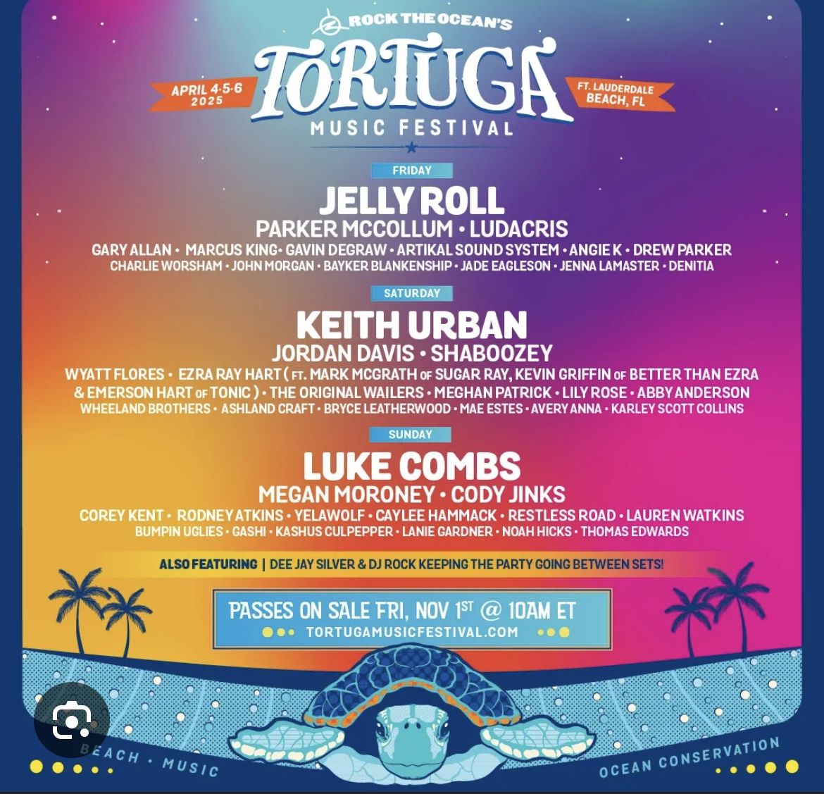 Tortuga Festival Tickets