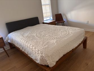 Real Walnut Full Bed (Thuma brand)