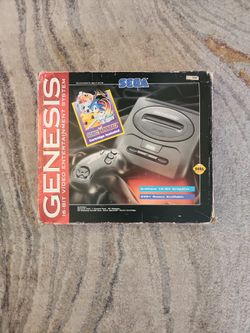 Sega Genesis Mint Condition In Box 