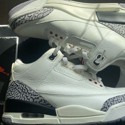 Jordan 3 Retro ‘White Cement Reimagined’ 8.5