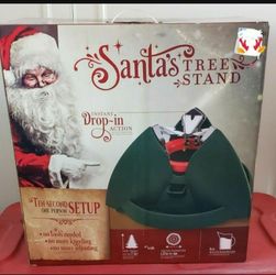 Santa's Best Live Christmas Tree Stand easy set up
