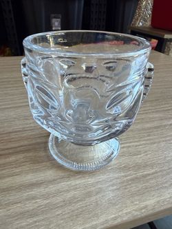 Clear Glass Tiki Cup