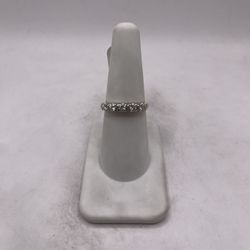 14kt Dual-Tone Diamond Engagement Style Band