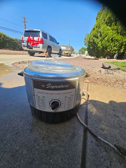 Free deep fryer