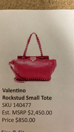 Authentic Valentino Amal tote
