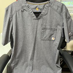 Carhartt scrubs set grey size medium Mens