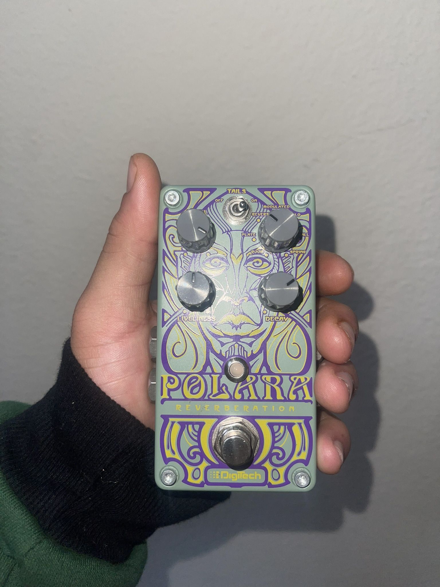Polara guitar pedal (Reverb pedal)