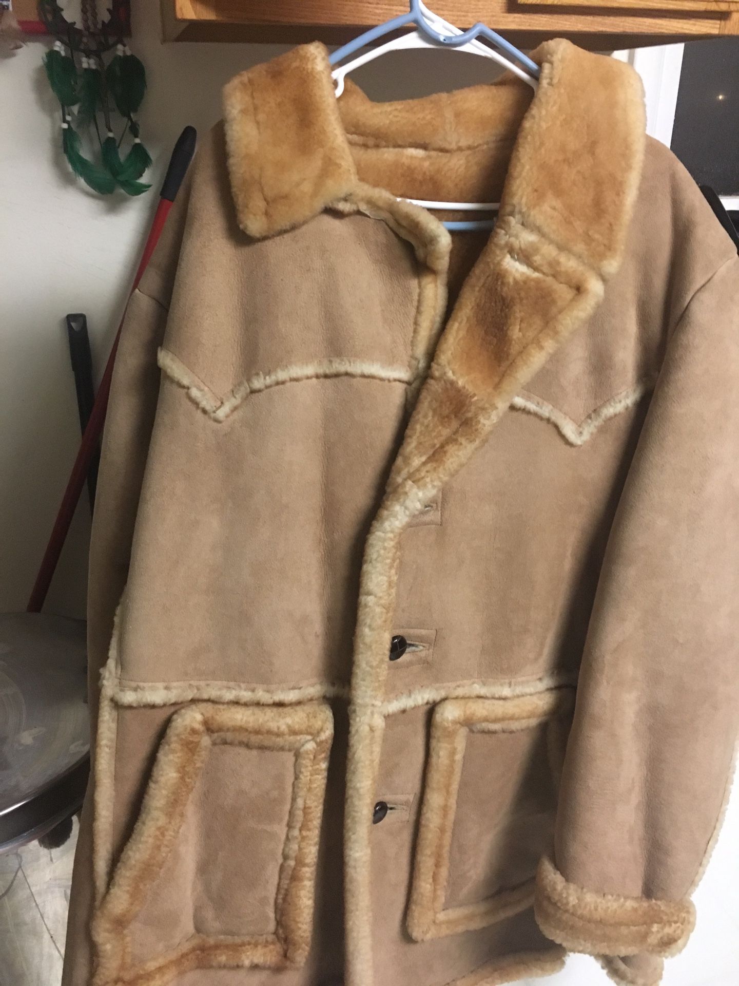 Continental Leather Coat