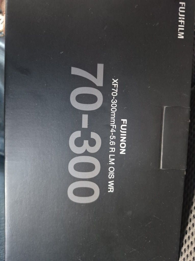 Brand New FUJIFILM  FujinonXF70-300mmF4-5.6 R  LM OIS WR IN THE BOX FOR SALE