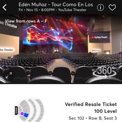 Eden Munoz Tickets 