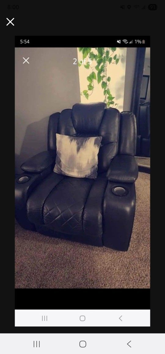 Black Recliner