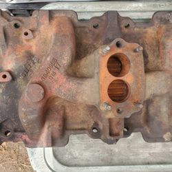 2 Barrel Carborator Intake Small Block Chevy V8 