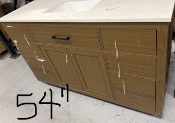 BRAND NEW 54” BATHROOM VANITY NEW