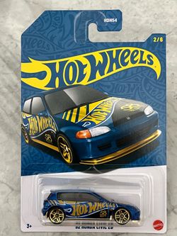 92 Civic EG Hot Wheels 58th anniversary diecast car