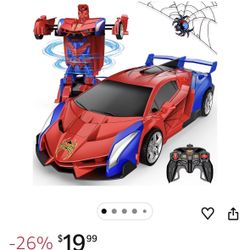 Transform Remote Control Car, One-Button Deformation