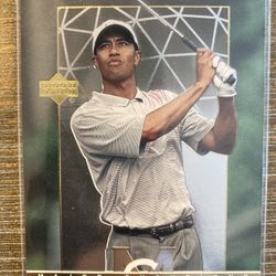 Tiger Woods Major Champion Masters Upper Deck Card (rare)