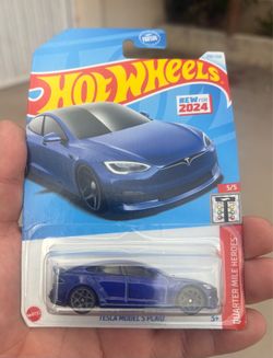 hot wheels tesla model s