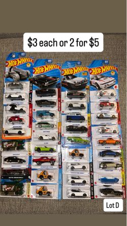 $3 Hot Wheels