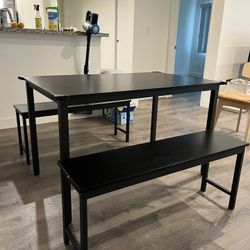 3 Piece Dining Table Set