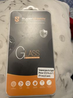 Tempered Glass For iPhone 12(6.1”) New