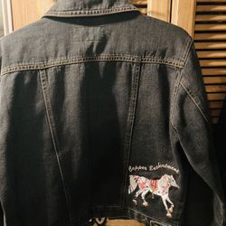 Women Blue Jean Jacket 