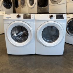 SAMSUNG XL CAPACITY WASHER DRYER ELECTRIC SET 