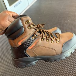 Steal toe boots 9 men