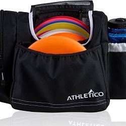 Disc Golf Bag - Tote Bag for Frisbee Golf - Holds 10-14 Discs, Water Bottle, and Accessories