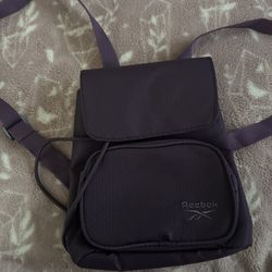 Small Plum Color Reebok Backpack