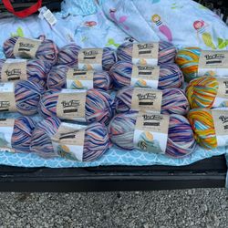 Big Twist 8oz yarn skeins Rainbow Classic 14 Available @ 10 EACH