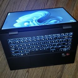 2023 HP Envy 16" Touchscreen X360 Laptop AMD Ryzen 7 5700u 4.3 GHz 8 GB RAM 512 GB NVMe SSD 1080P LCD ATI Radeon Vega 8 Graphics Webcam Windows 11