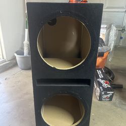Dual 12” ported box