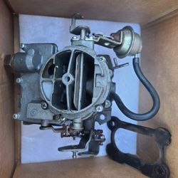 authentic Two Barrels Carb Came Out 74 Nova 350