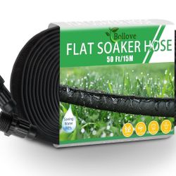Flat Soaker Hose 50 ft, Garden Hose ص