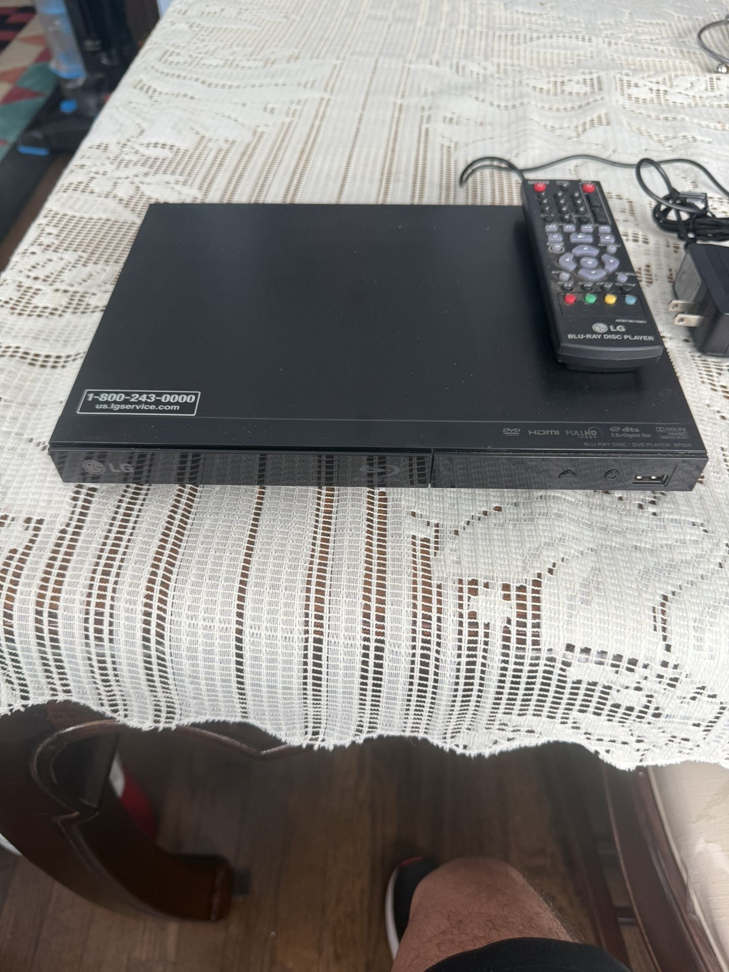 LG Blue Ray/DVD player
