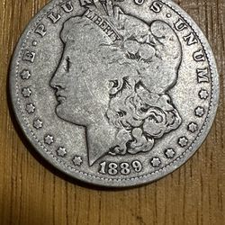 1889 Morgan Silver Dollar,Silver 24.06g