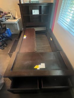 Twin size bed frame
